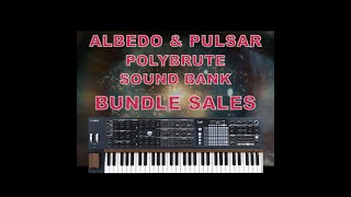 ALBEDO amp PULSAR ARTURIA POLYBRUTE SOUND BANK  BUNDLE SALES polybrute arturia patches [upl. by Hgiel262]