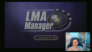 LMA Manager PS1 1  Not Football Manager [upl. by Vatsug]