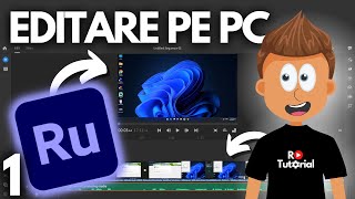 Editare Video GRATIS pe PC  TUTORIAL ROMÂNĂ [upl. by Emarej]