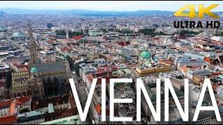 Vienna Austria  4K Drone Video [upl. by Ravahs]