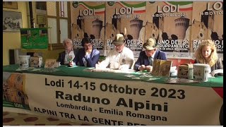 GLI ALPINI TORNANO A LODI [upl. by Nylrehs]