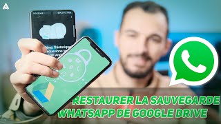 Comment Restaurer la Sauvegarde WhatsApp de Google Drive vers iPhone [upl. by Reisinger]