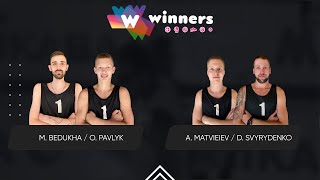 Winners Beach Volleyball Men M Bedukha  O Pavlyk  A Matvieiev  D Svyrydenko 18062024 [upl. by Oakley]