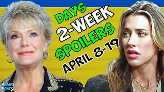 Days of our Lives 2Week Spoilers April 819 Gloria Loring Back amp Sloan’s Time is Up dool [upl. by Mycah]