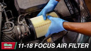 How To Change the Air Filter on a 2011 to 2018 Ford Focus [upl. by Lucretia]