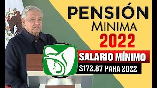 Esta será la PENSIÓN MÍNIMA IMSS 2022 Usted debe contratar MODALIDAD 40 [upl. by Capone]