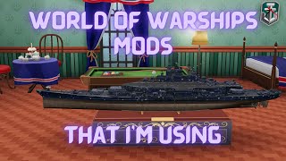 World of Warships PC mods that Im using latest as of update 1211  no audio [upl. by Eskil]