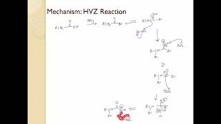 Reactions at alpha carbon Part 4  Hell Volhard Zelinsky Reaction [upl. by O'Connell]