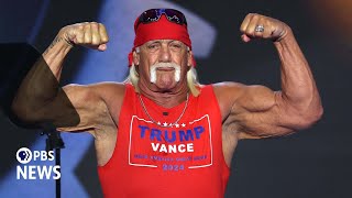 WATCH Hulk Hogan speaks at 2024 Republican National Convention  2024 RNC Night 4 [upl. by Tarton]