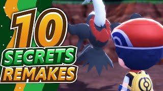 10 SECRETS amp ASTUCES dans POKÉMON DIAMANT ÉTINCELANT et PERLE SCINTILLANTE [upl. by Maggi]