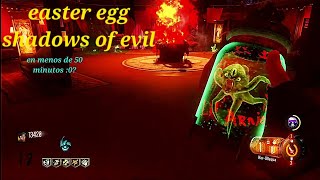 Call of Duty Black Ops 3 zombies Easter egg en solitario de shadows of evil [upl. by Llenra]