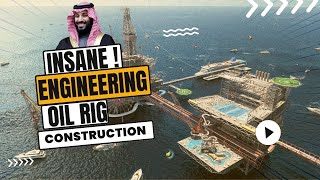 How Offshore Oil Rigs are Built  Some Insane Secrets Must Know [upl. by Pauline]