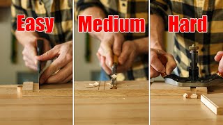 Hand tool woodworking is easier than you think [upl. by Culver]