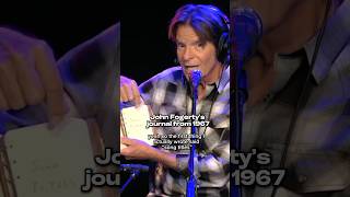 John talks about his original journal from 1967 📝 johnfogerty ccr proudmary [upl. by Anele342]