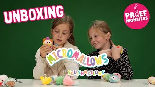 Proefmonsters Unboxen de NIEUWSTE Squishmallows Micromallows [upl. by Nroht949]