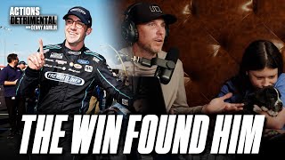 Austin Cindric Found a Win at Gateway But Denny Hamlin Found a Puppy [upl. by Meli]