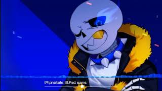 Alphatale Blue Fell sans theme [upl. by Elehcor613]