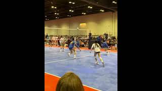 13s Rally amp Foot Save lastkill volleyball [upl. by Amyaj]