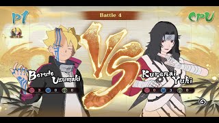 Boruto Karma vs Kurenai  Naruto Storm Connections [upl. by Ramoj654]