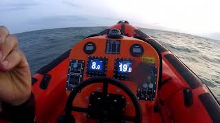 Poole lifeboat crew join search for missing paddle boarders [upl. by Naitirb]