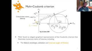 Geodynamics  Lecture 114 MohrCoulomb criterion I [upl. by Nytsrik834]