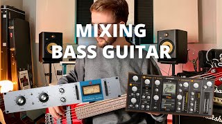 Mixing Bass Guitar in Studio One 6 [upl. by Nalym464]