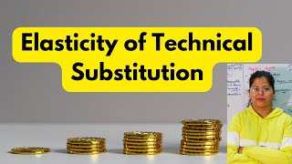 Elasticity of Technical Substitution  Deepti Mahajan [upl. by Pacificas]