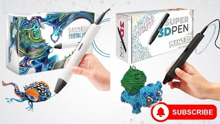 MYNT3D Professional 3D Printing Pen Review Complete Bundle with Super 3D Pen amp PLA Filament [upl. by Yelsnya]