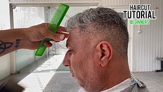 💈HOW TO DO A FADE HAIRCUT FOR BEGINNERS [upl. by Enelrats]