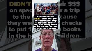 These Millionaires Have Been Writing Checks To Put 150 Million Books in The Hands of Kids grandpa [upl. by Ynaffets]