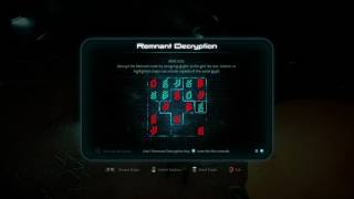 Decryption quotInvestigate Remnant Derelictquot Mass Effect Andromeda [upl. by Azal]