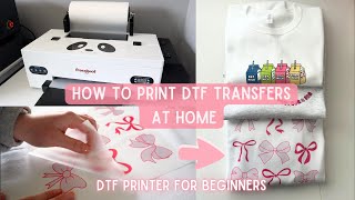 How To Print DTF Transfers At Home  DTF Printer For Beginners Procolored L1800 DTF Printer [upl. by Llerihs]