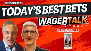 WAGERTALK TODAY BEST BETS IN CFB  NBA  NFL  NHL [upl. by Haven]