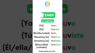 TENER Conjugation in SPANISH [upl. by Elaine469]