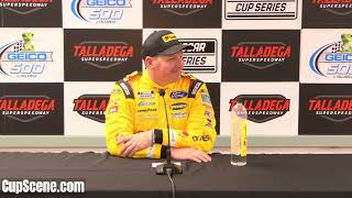 NASCAR at Talladega Superspeedway April 2024 Michael McDowell pole winner [upl. by Nosniv]