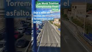 Vecinos de Torremolinos disfrutan del World Triathlon Championship torremolinos costadelsol [upl. by Mezoff334]