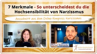 🦋 7 Merkmale  So unterscheidest du die Hochsensibilität von Narzissmus [upl. by Mccallion]