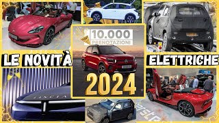 LE NOVITÀ ELETTRICHE 2024 Tutte le vetture elettriche che arriveranno nel nuovo anno [upl. by Koenig200]