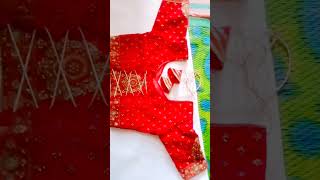 💫Super 👌Bridal blouse bridal lehenga blouse stitching YouTube short video [upl. by Araek]