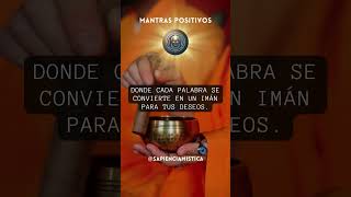 mantras positivos abundancia meditacion universo despertarespiritual crecimientopersonal [upl. by Verdie]