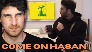 Lonerbox Reacts to Hasan being pro Hezbollah [upl. by Manthei228]