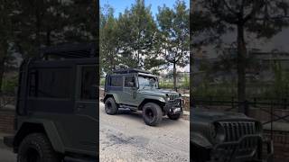 A short review on mahendra Thar in nepal offroading offroad4x4 mahendrathar nepal [upl. by Najtsirk]