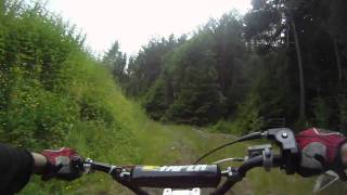 Pitbike Lifan 150 Chestmounted GoPro HD [upl. by Crispas]