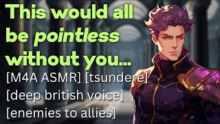 Comforted by Your Tsundere Supervillain Nemesis M4A ASMR enemies to allies comfort [upl. by Ydnolem]