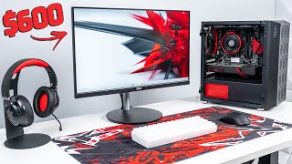 600 FULL PC Gaming Setup Guide Includes Everything [upl. by Avraham]