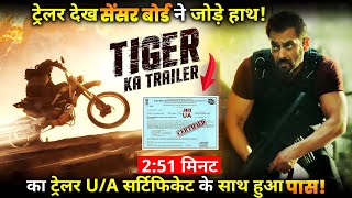 Salman Khans Tiger 3 trailer cleared by CBFC set to be 251 minutes long [upl. by Drogin]