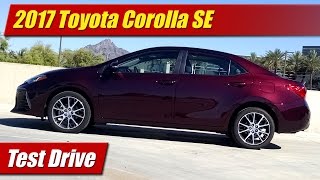 2017 Toyota Corolla SE Test Drive [upl. by Ibor]