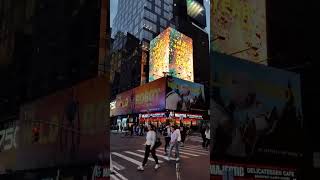 THE WILD ROBOT SciFi Animated Film Cool Billboard NYC shorts thewildrobot scifi robot nyc [upl. by Lyrrehs]