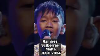 Ramires Sciberras – “Stilla ċkejkna” – Malta 🇲🇹  Junior Eurovision Song Contest 2024 shorts [upl. by Maer]