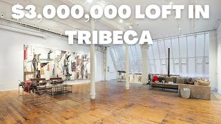 Tour a Stunning Tribeca Artist Loft  New York City Neighborhood Guide [upl. by Vil63]